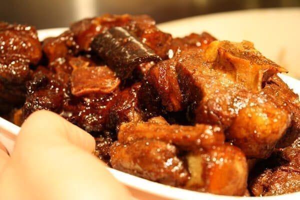 Chinese braised oxtails