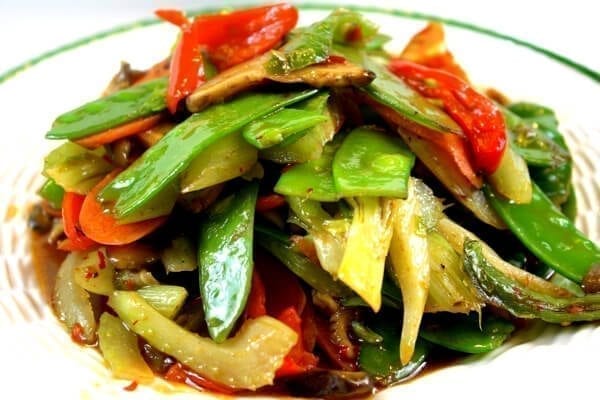 Mixed vegetable stir-fry