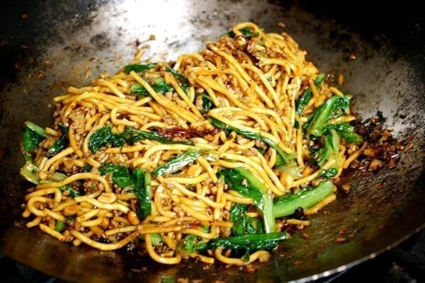 Kaitlin's Special Noodles (Ground Pork Lo Mein), by thewoksoflife.com