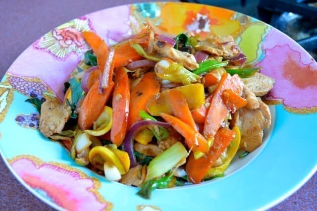 Chicken and Thai Basil Stir-Fry in 15 Minutes, by thewoksoflife.com