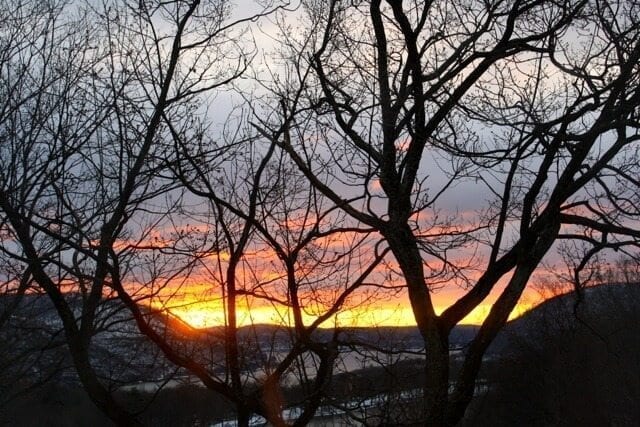 hudson valley sunrise