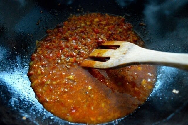 Steamed Fish w/ Spicy Bean Sauce (Douban Yu) by thewoksoflife.com
