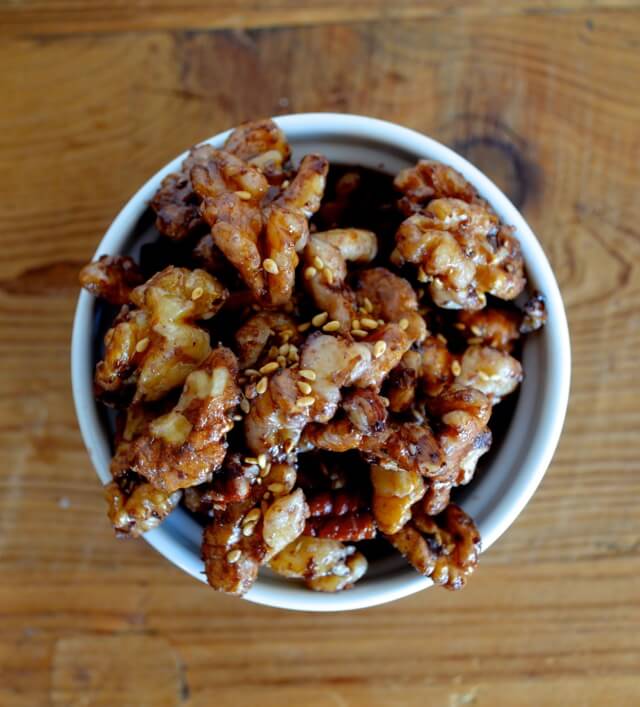 Maple Roasted Nuts