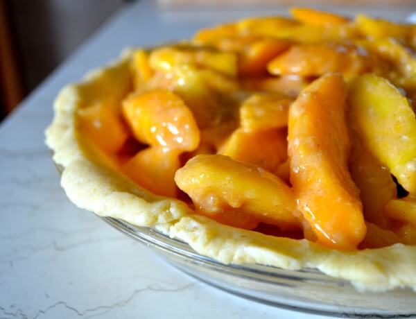 Mango Pie Recipe, by thewoksoflife.com