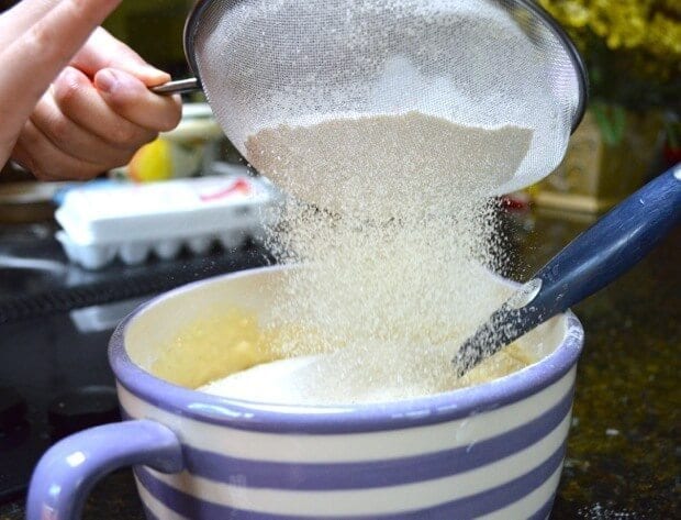 sifting-flour