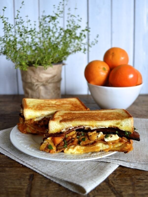 The Morning Glory Breakfast Sandwich by thewoksoflife.com