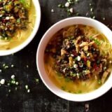 Pickled Vegetable Noodle Soup