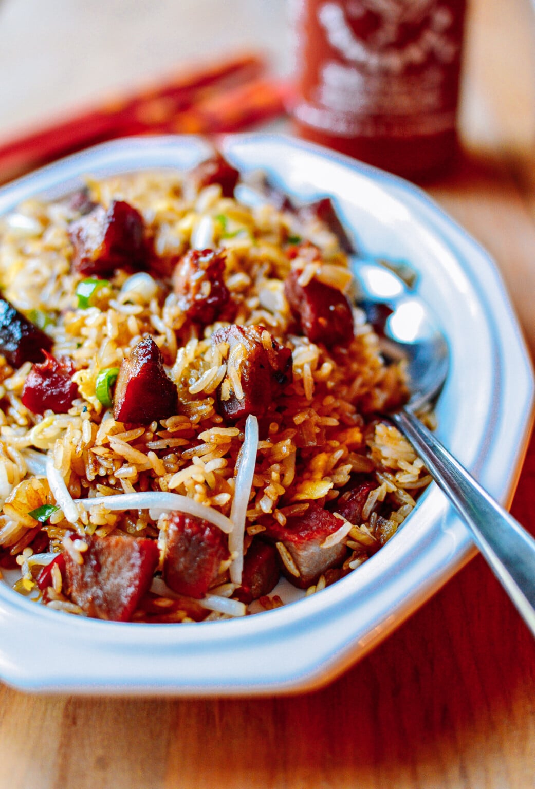 Prok Rice Pork Fried Rice: Like the Restaurants Make It! - The Woks of Life
