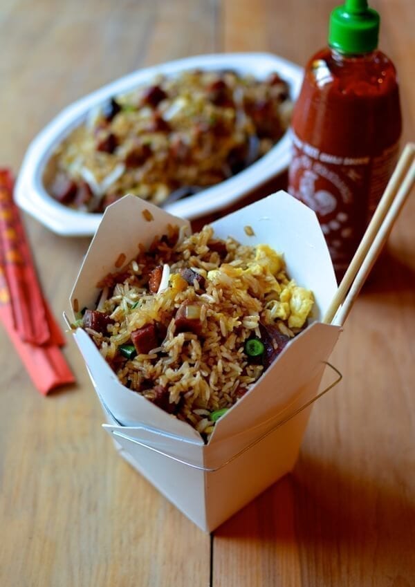 Classic Pork Fried Rice - A Chinese Takeout favorite - The ...