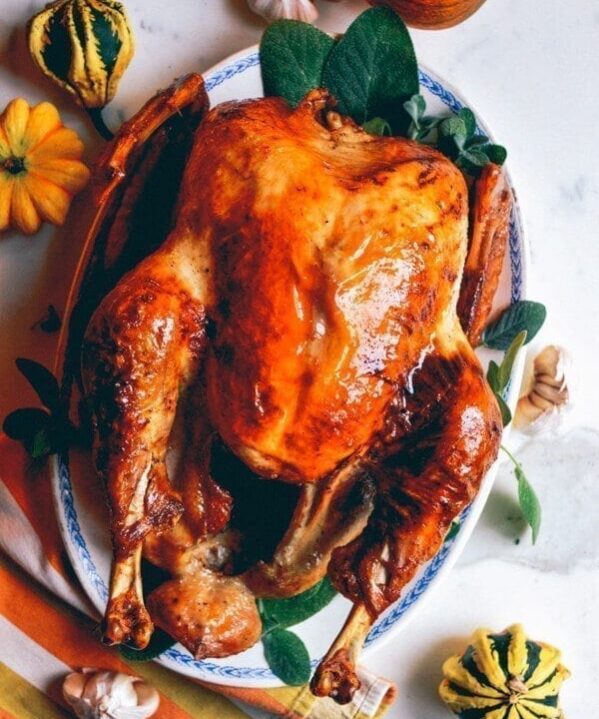 Grandpa's Perfect Thanksgiving Turkey Recipe, by thewoksoflife.com