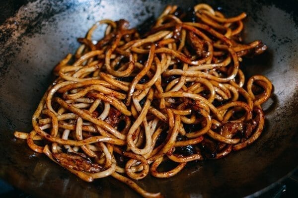 Shanghai Fried Noodles, by thewoksoflife.com