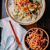 Chicken Chow Mein with crispy noodles