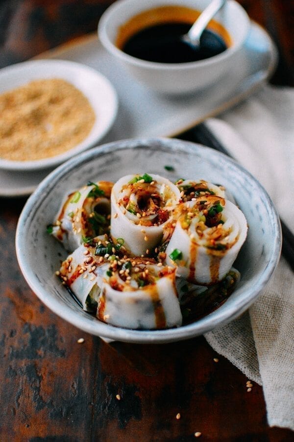 A Cheung Fun Recipe (Homemade Rice Noodles), Two Ways - The Life