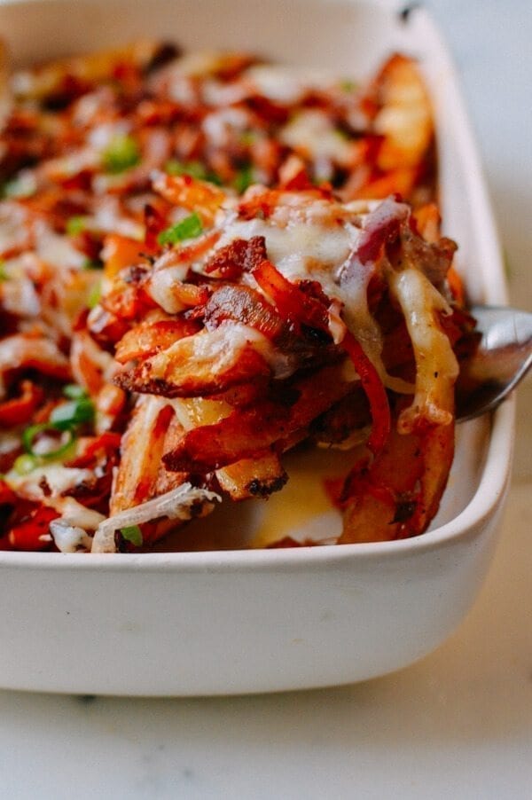Kimchi Fries, by thewoksoflife.com