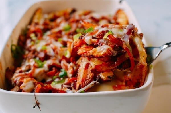 Kimchi Fries, by thewoksoflife.com