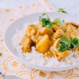 Coconut curry chicken