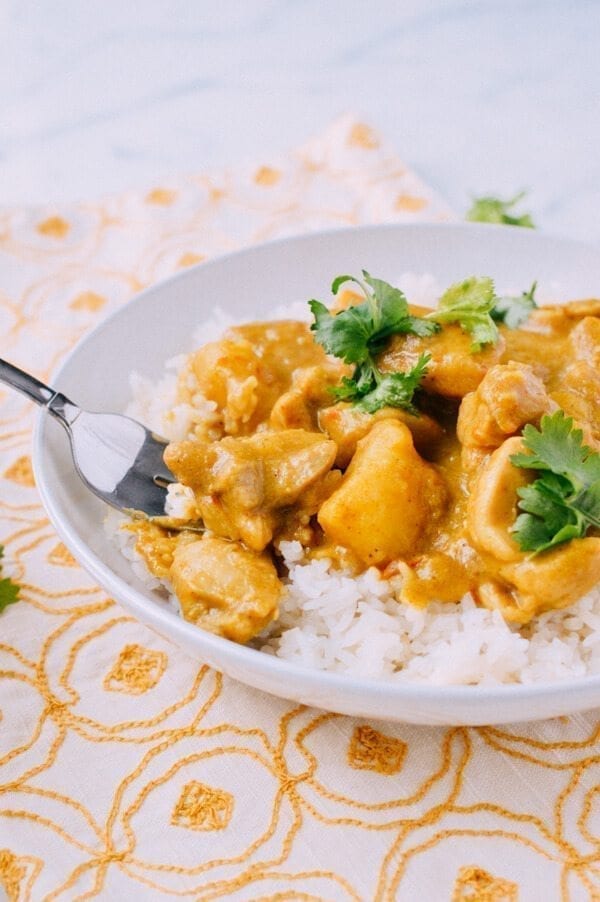 Coconut Curry Chicken, by thewoksoflife.com