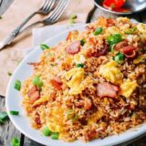 Bacon and egg fried rice
