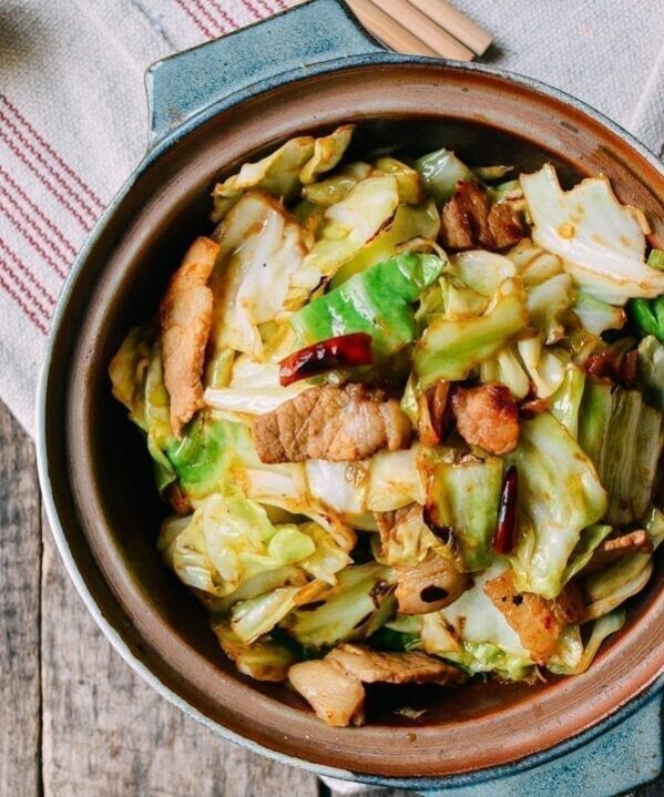 Cabbage Stir-Fry, by thewoksoflife.com