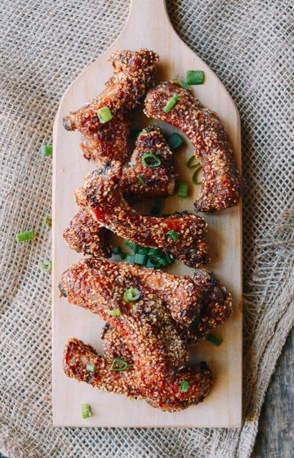 Chinese Ribs w/ a Sesame Crust - The Woks of Life