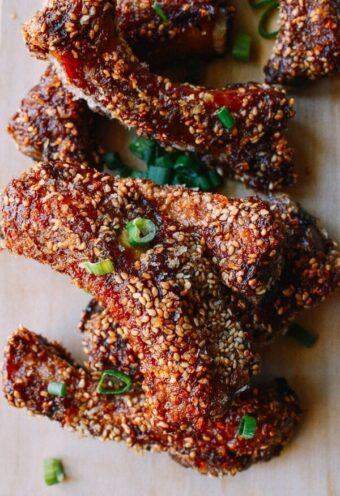 Chinese Ribs w/ a Sesame Crust - The Woks of Life