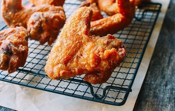 Fried Chicken Wings, Chinese Takeout Style, by thewoksoflife.com