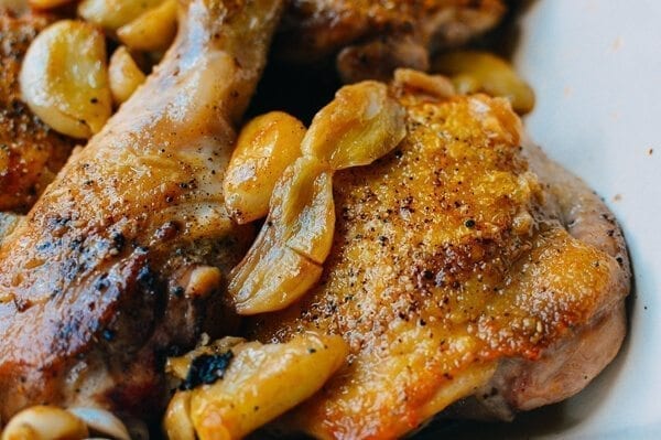 40 Garlic Chicken with an Asian Twist, by thewoksoflife.com
