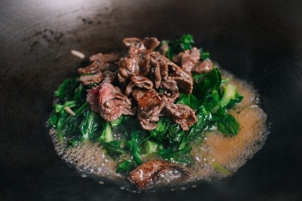 Beef with Chinese Broccoli, by thewoksoflife.com