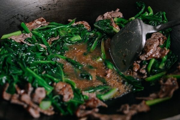 Beef with Chinese Broccoli, by thewoksoflife.com