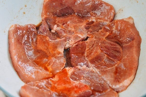 Fried Pork Chops, by thewoksoflife.com