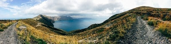 Santorini hike