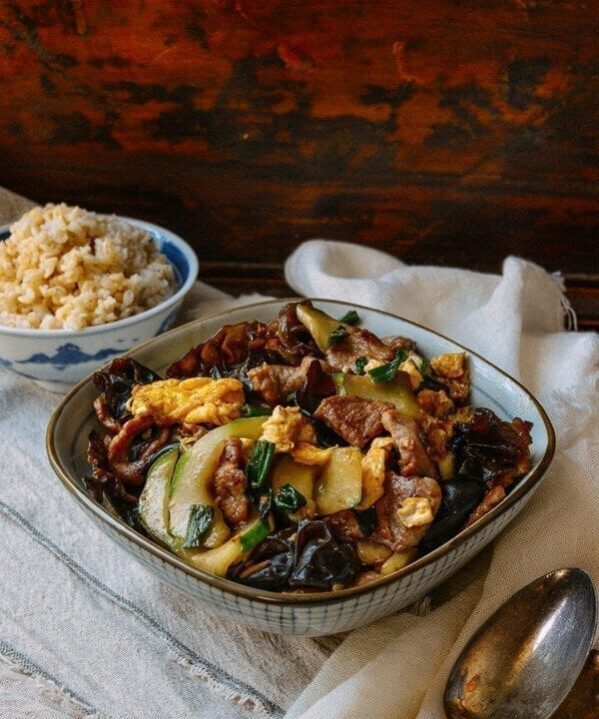 Moo Shu Pork - The authentic Chinese Recipe, by thewoksoflife.com