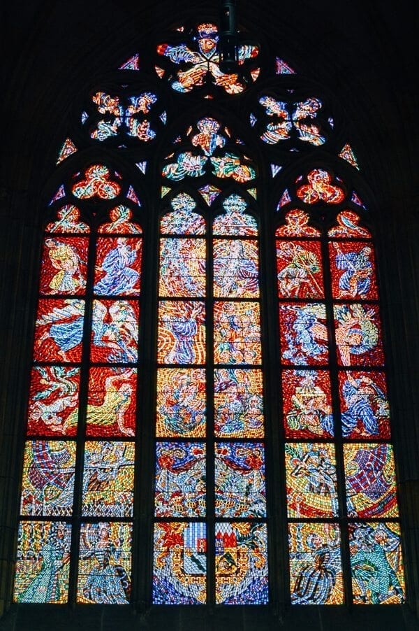 St. Vitus Cathedral Stained glass