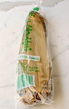 Package of zongzi leaves