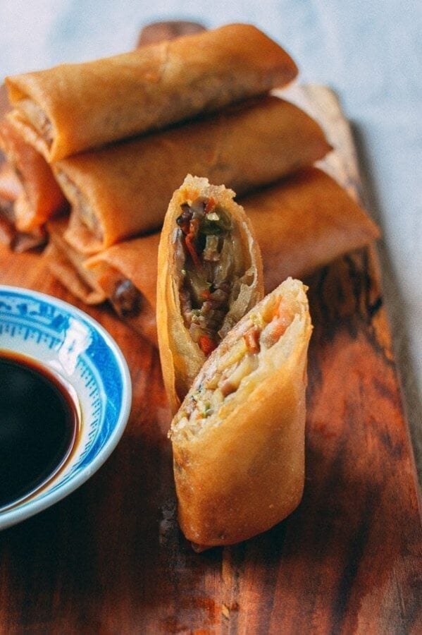 Authentic Chinese Spring Roll Recipe The Woks of Life