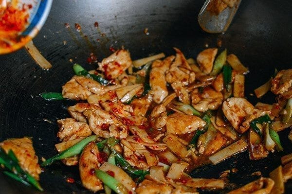 Spicy Chicken Stir-fry, by thewoksoflife.com