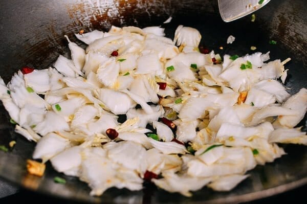 Sichuan Napa Cabbage Stir-fry (Suan La Bai Cai), by thewoksoflife.com