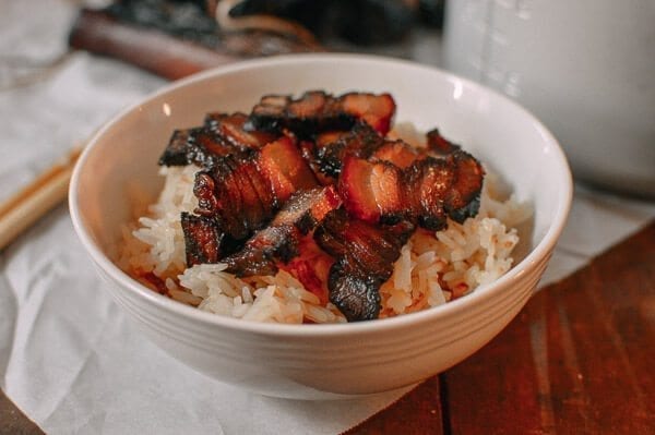 Chinese Cured Pork Belly, by thewoksoflife.com