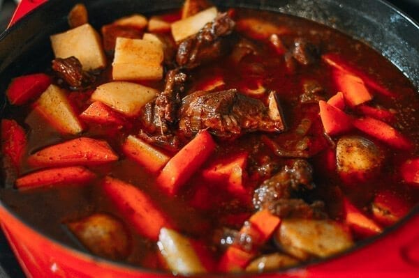 Caribbean Spiced Lamb Stew, by thewoksoflife.com