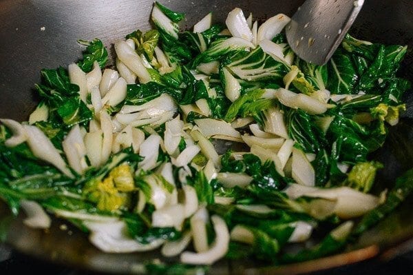 A Basic Stir-Fried Bok Choy Recipe, by thewoksoflife.com