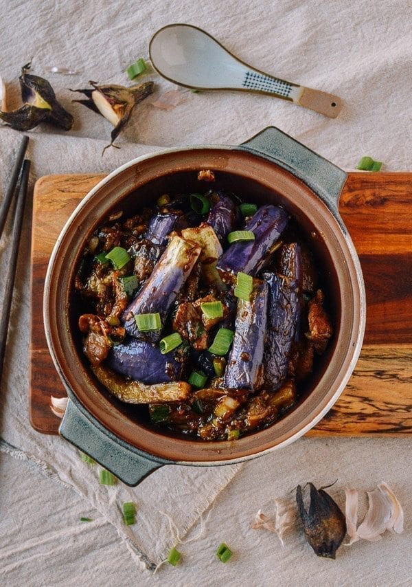 Chinese Eggplant Casserole, by thewoksoflife.com