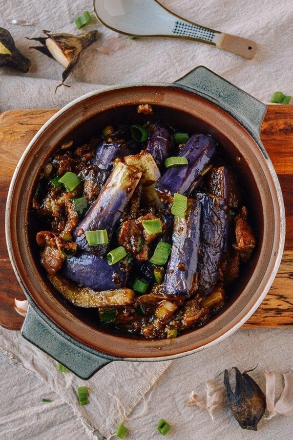 Chinese Eggplant Casserole, by thewoksoflife.com