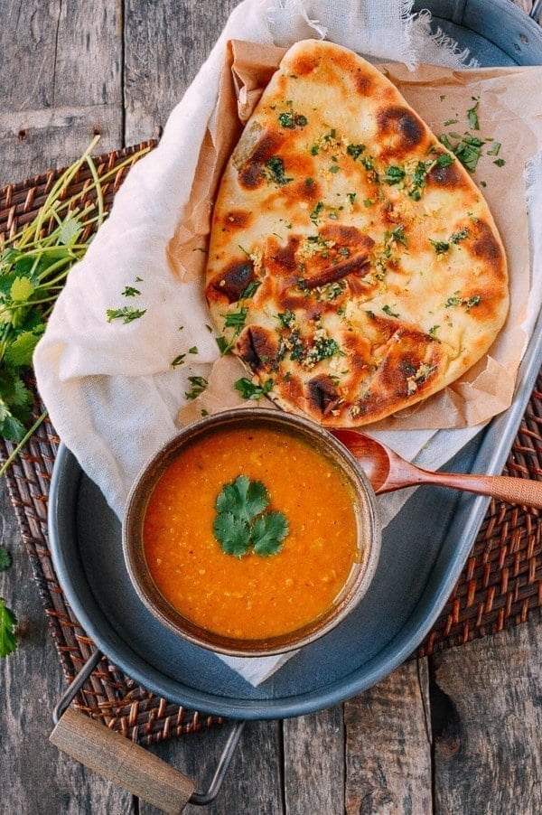 Indian Lentil Soup, by thewoksoflife.com