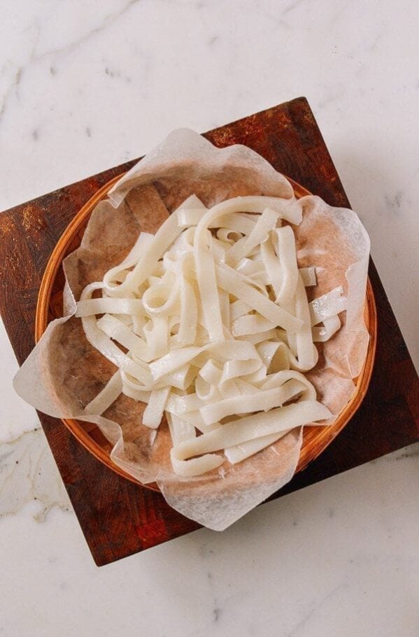 Making Rice Noodles Homemade Rice Noodles - The Woks of Life