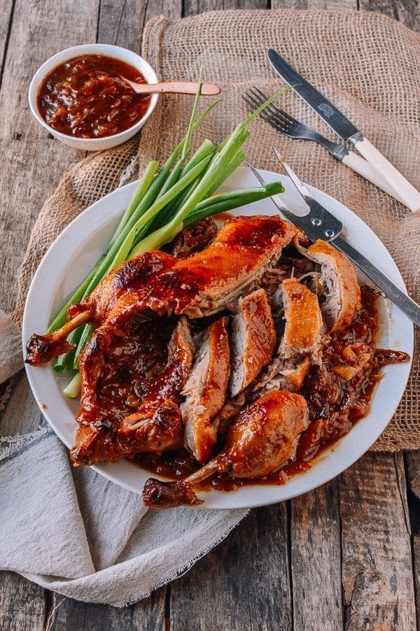 Chinese New year recipes - Sour Plum Duck, by thewoksoflife.com