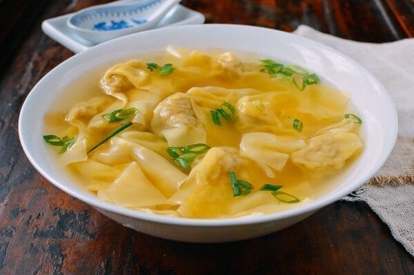 Shanghai Wonton Soup, by thewoksoflife.com