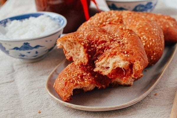 Ham Chim Peng Cantonese Fried dough, thewoksoflife.com