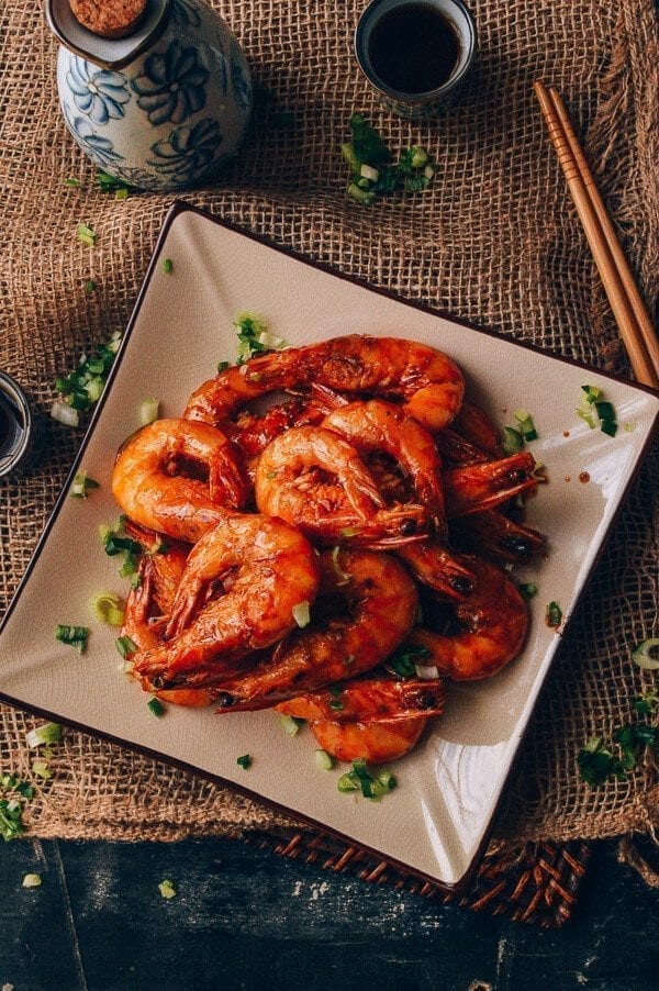 Chinese New year recipes - Shanghai Shrimp Stir-fry, by thewoksoflife.com