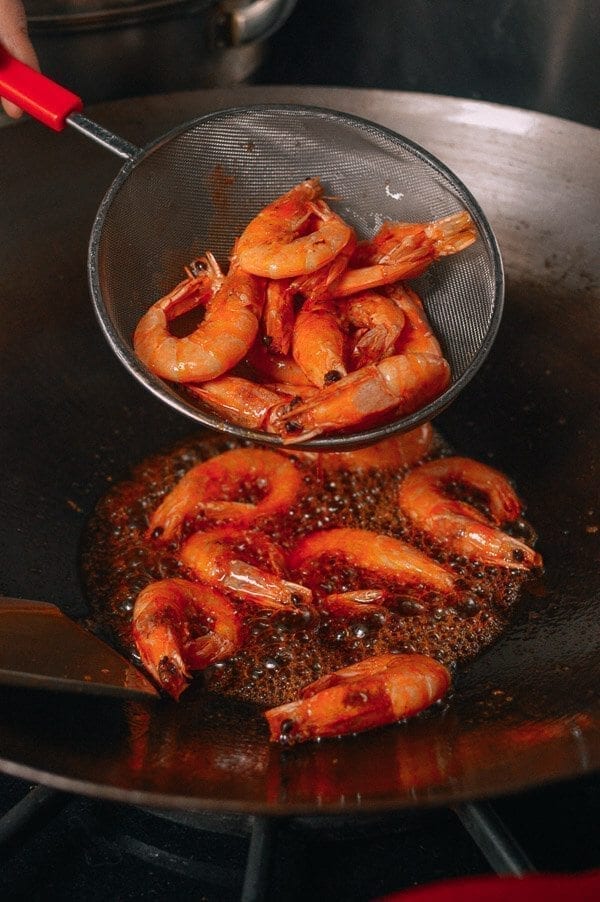 Shanghai Shrimp Stir-fry - You Bao Xia , by thewoksoflife.com