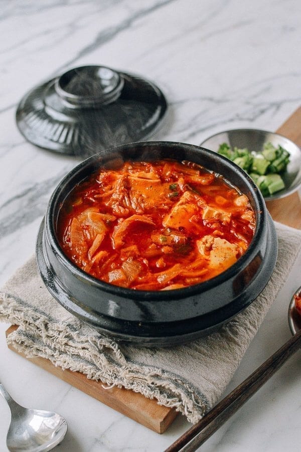 Kimchi Stew Kimchi Jigae Recipe The Woks Of Life